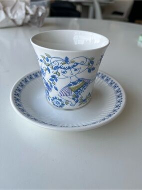 Figgjo Fling Norway Lotte Turi Cup and saucer set (2 each)